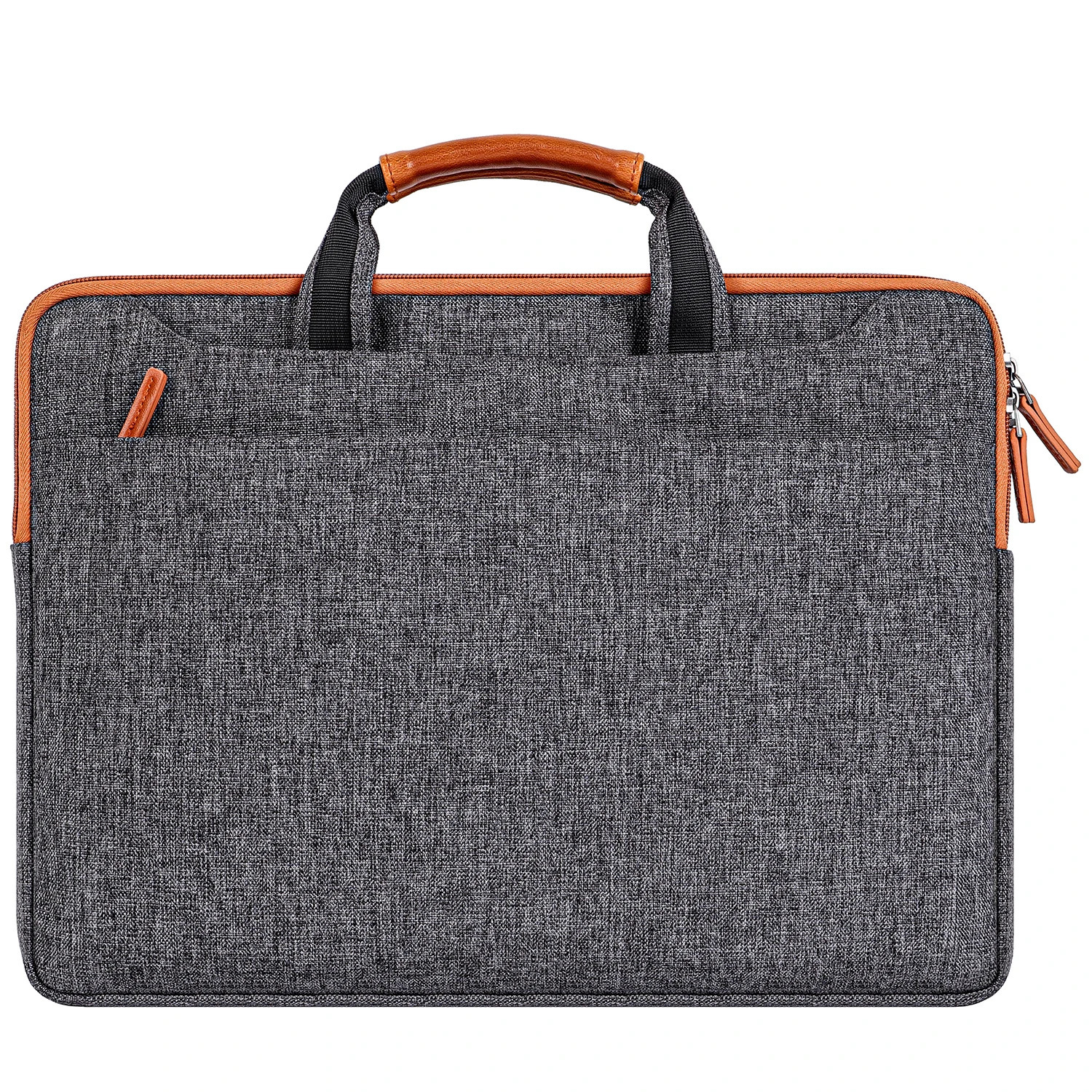 MCHENG 10131415617.3 Inch Multi Pocket Large Capacity Laptop Briefcase Shoulder Messenger Bag 240528