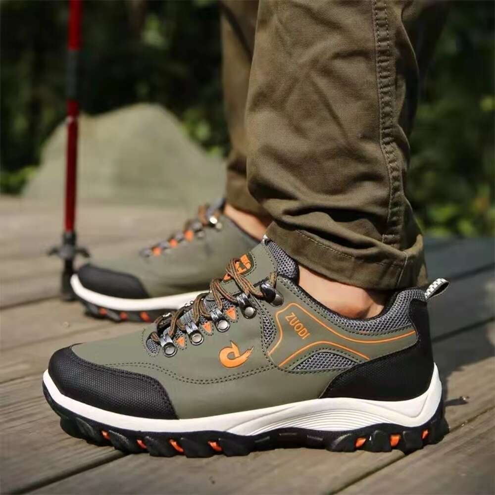 Ddmyoutdoor New Men S Large Outdoor Hiking Mountaineering Camping Running Jogging Shoes Waterproond Anti Slip Fashion Shoes