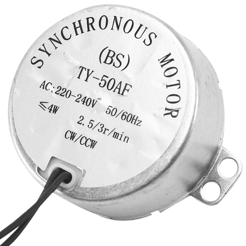 AAAC-1 Pcs Incubator Automatic Egg Turning Motor Synchronous Motor 2.5/3R/Min Cw/Ccw Farm Chicken