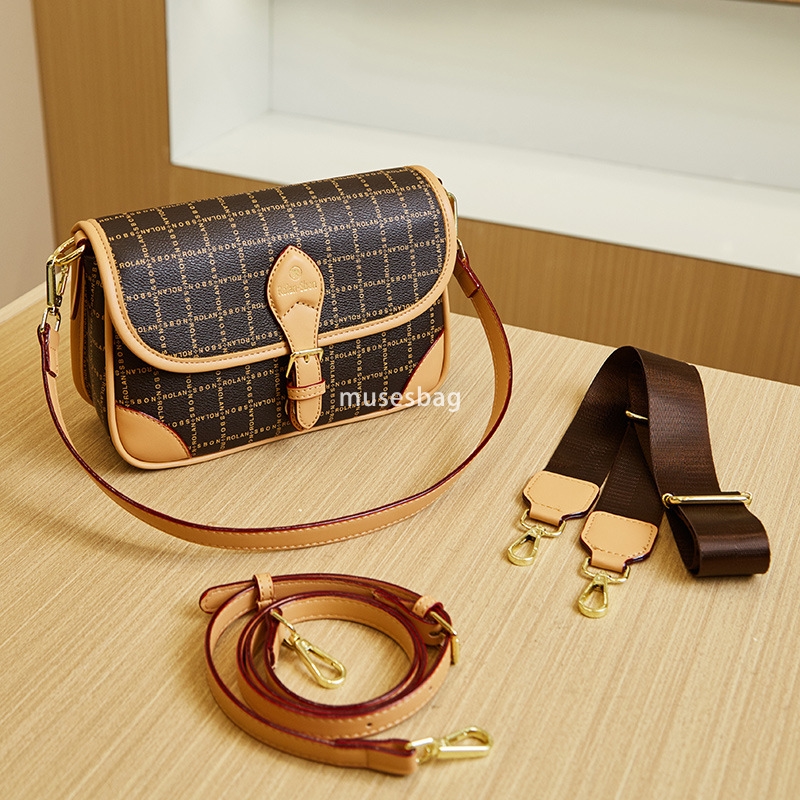 New style messenger bag fashionable crossbody bag waist bag ins trendy casual single shoulder chest bag wide shoulder strap bag women's bag