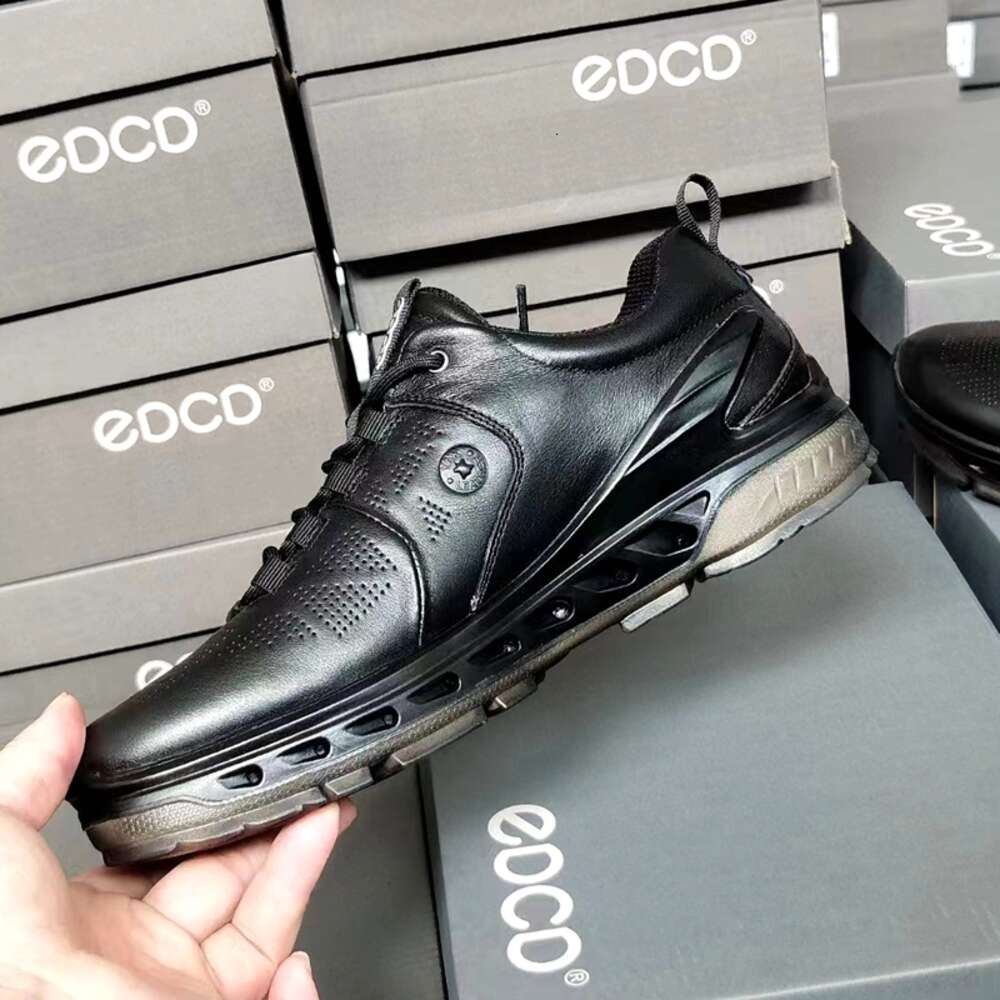 High-quality Men's Golf Shoes Summer Leather Breathable Anti-slip Wear-resistant Outdoor Sports Walking Lightweight Sneakers
