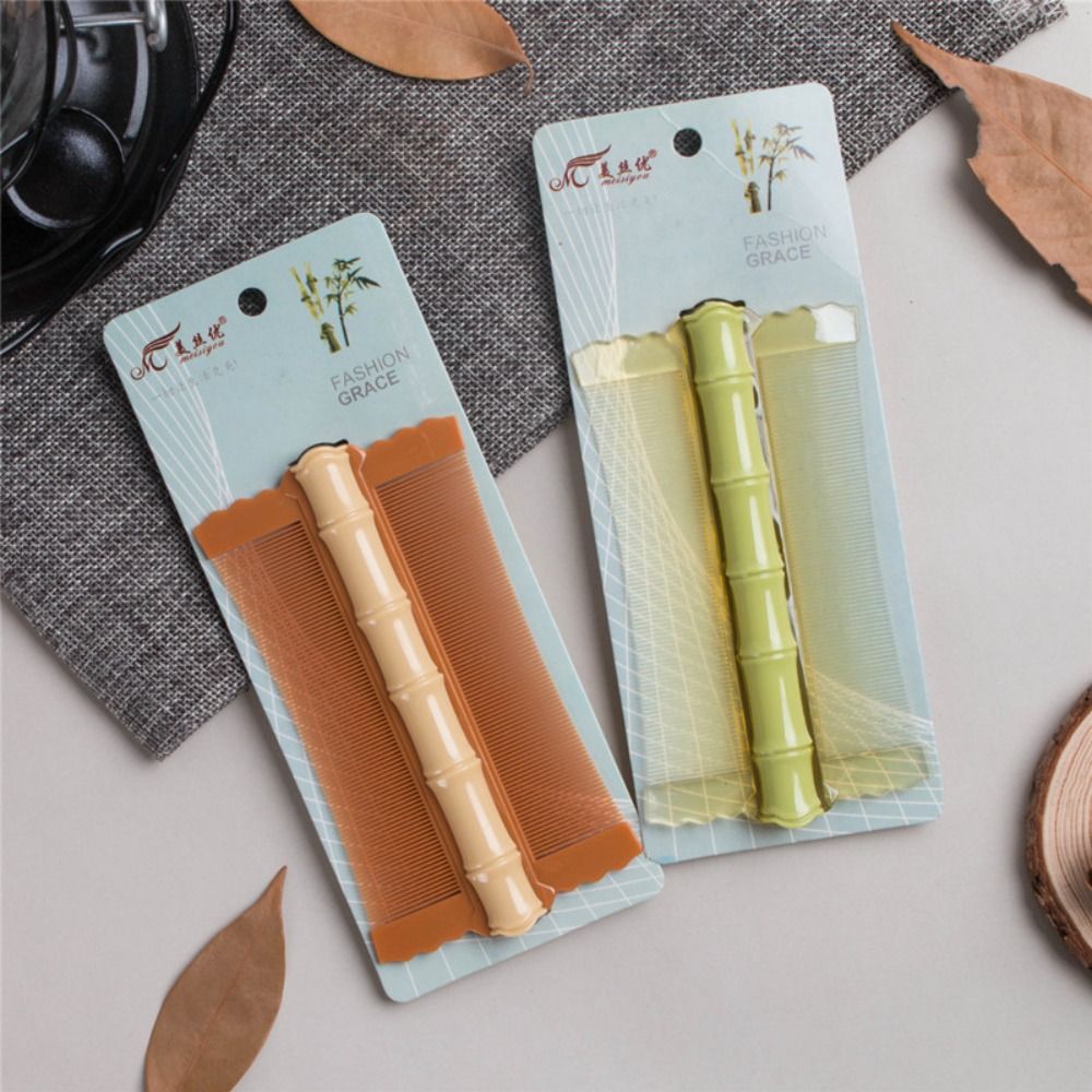Grate Comb To Dandruff Super Dense Tooth Encryption Comb Fine Girls And Children Dandruff Scrape Small Lice Mini for Kids