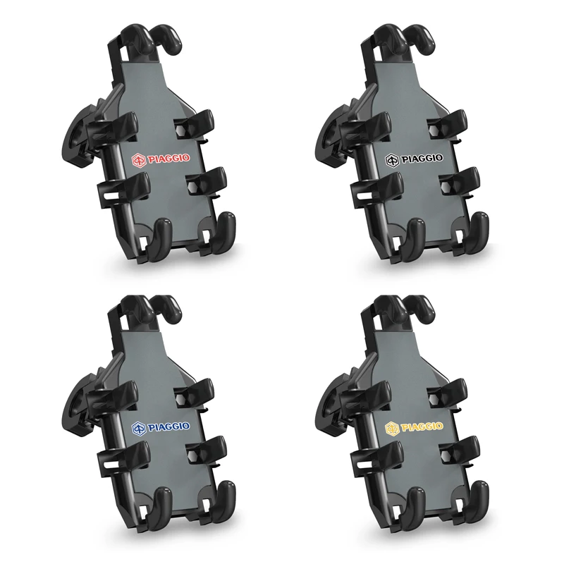 For PIAGGIO Liberty125 MP3 500 Medley Beverly 300 ZIP50 X7 X9 Accessories Motorcycle Handlebar Mobile Phone Holder Stand Bracket