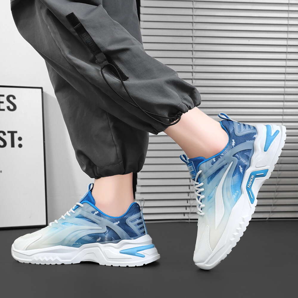 Ddmysports Lace Up Mesh Men Casual Shoes Lightweight Comfortable Walking Sneakers Tenis Mascuo Atillas Ombre OUTDOOR