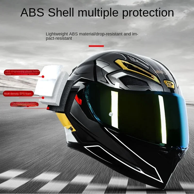 DOT Motorcycle Helmet Full Face Safety racing Motobike Scooter Casco Moto Modular Capacetes Helmets Full Face Casco Unisex