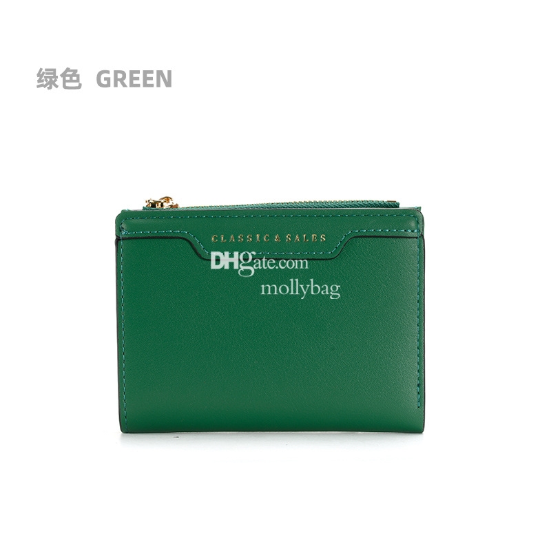 Designer Women's Advanced Card Retro Multi functional Wallet Small and Exquisite Ultra thin Card Clip ID Card Zipper Fashion Wallet