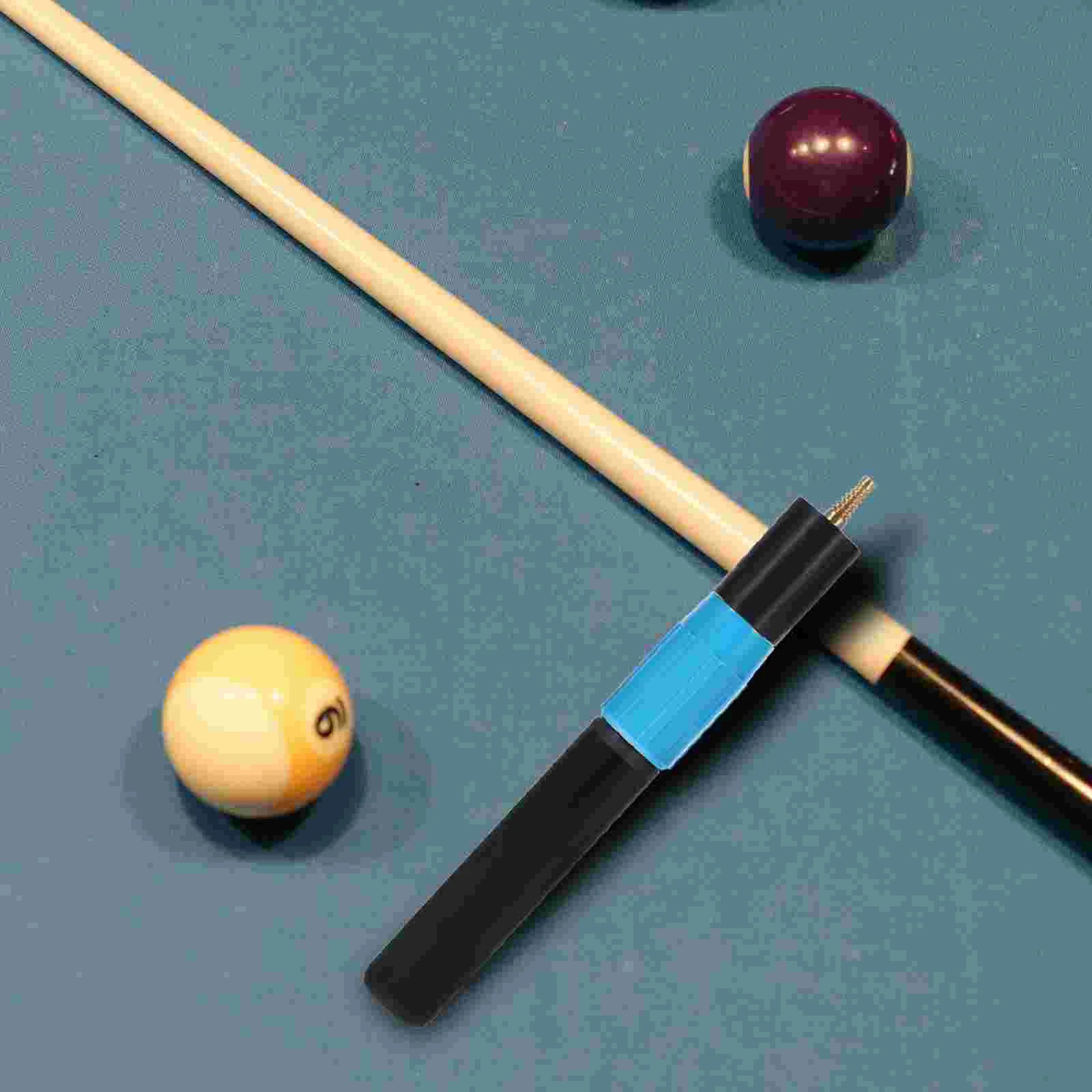 Pool Cue Extender Billiard Extension Handle Bumper Sticks Snooker Billiards Accessories Extending Portafilter Rod 240531