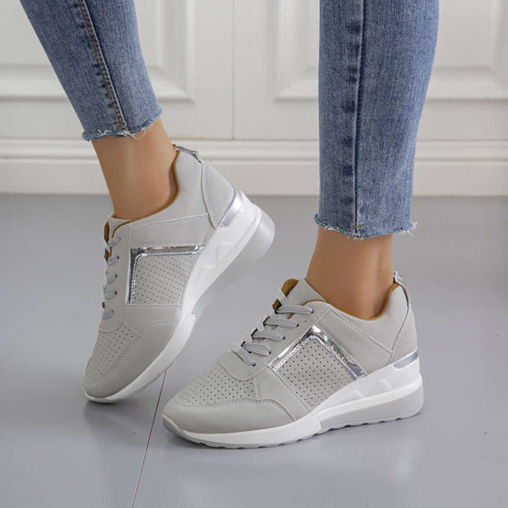 Ddmysports New Women Chunky Solid Color Platform Thick Bottom Zipper S Vulcanized Shoes Sneakers Atos De Mujer OUTDOOR