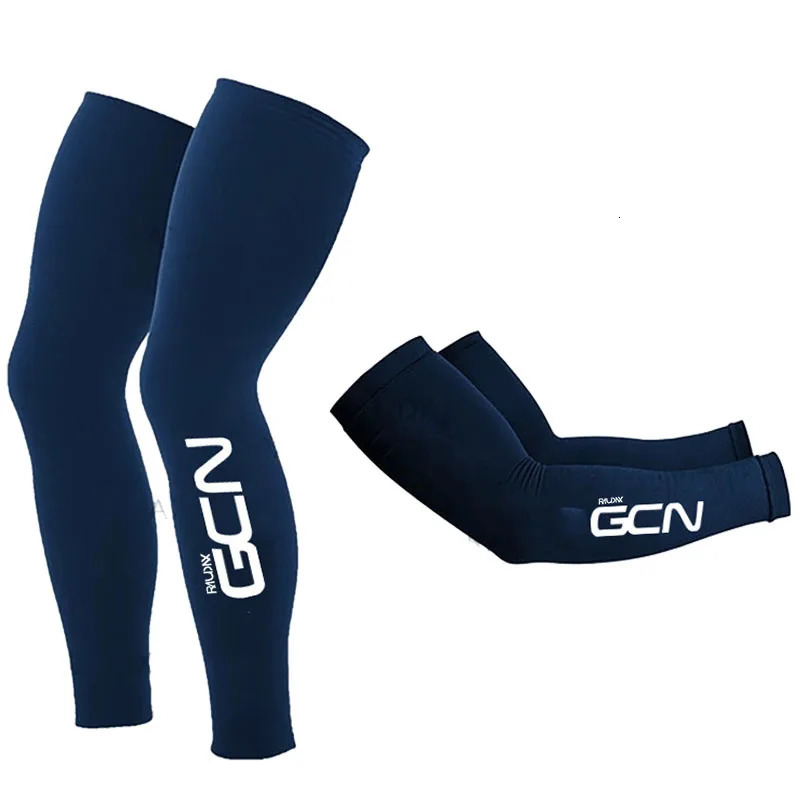 RAUDAX GCN Outdoor Sport Bike Leg Sleeve Bicycle Uv Sleeves Sun Protection Cuff Cover Protective Breathable Bicycle Arm Sleeves 240531