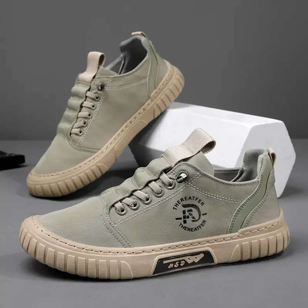 Ddmysports Men Casual Breathable Black Sneakers Fashion Driving Walking Tennis Shoes For Male Skate Flats Atillas Ombre OUTDOOR