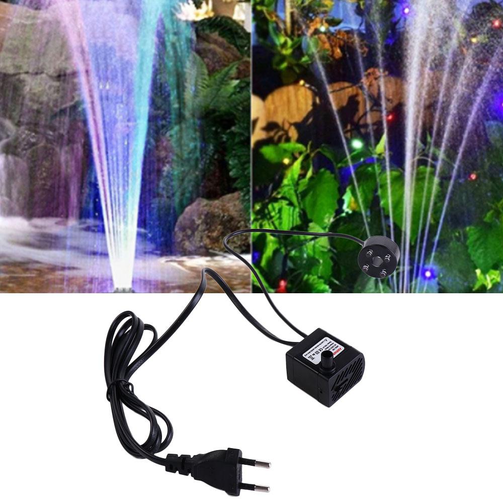 Tank Aerator Water Cycle Aquarium Fish Pond Fish Tank Fountain Aquarium Water Pumps Submersible Water Pump Fish Aquatic Pet Kit