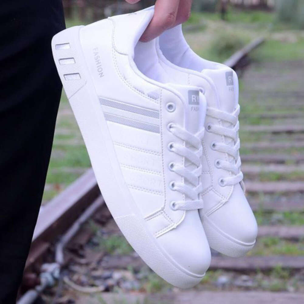 Men 2024 White Vulcanized Sneakers Boys Flat Comfortable Shoes Man Chaussure Homme Deporte Zapatillas Hombre 2b878