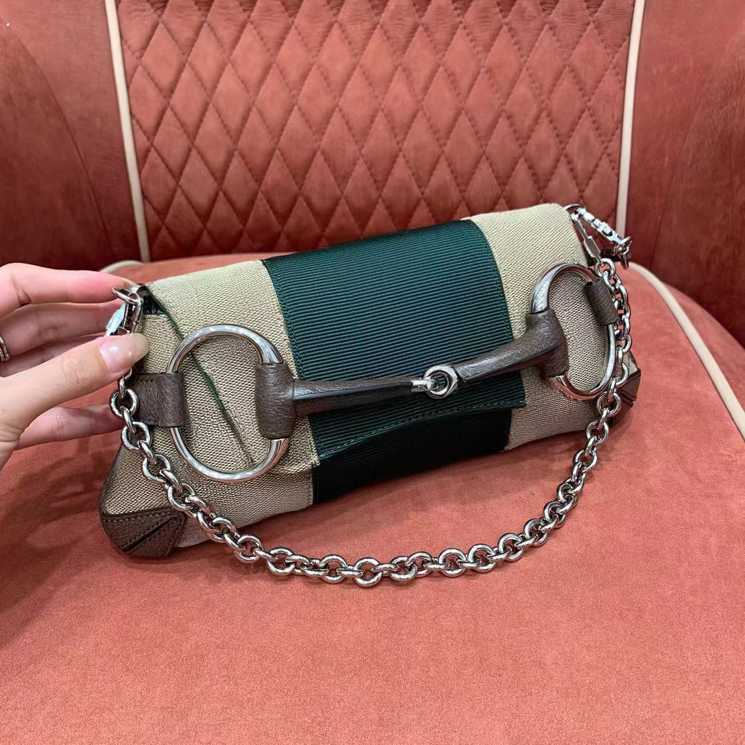 12A Upgrade Mirror Quality Hobo Designer Bag Small Chain Bag 27cm Womens Canvas Bag All Letters Pattern Purse School Bag Luxury Handbag Shoulder Bag With Box