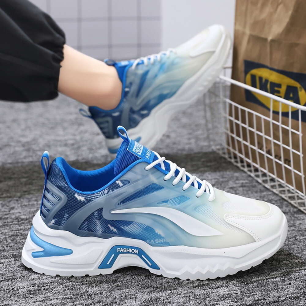 Ddmysports Lace Up Mesh Men Casual Shoes Lightweight Comfortable Walking Sneakers Tenis Mascuo Atillas Ombre OUTDOOR