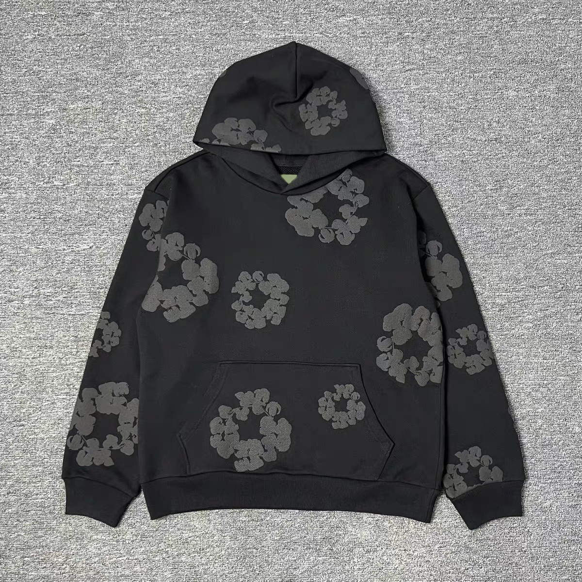 Demins Hoodie Trendy Brand Tears Hoodie Multi Colors Hip Hop High Street Mens Designer Y2k Streetwear Man Pullover Kapok Foam Print Sweatshirt Hoody Tearhoodies 84B