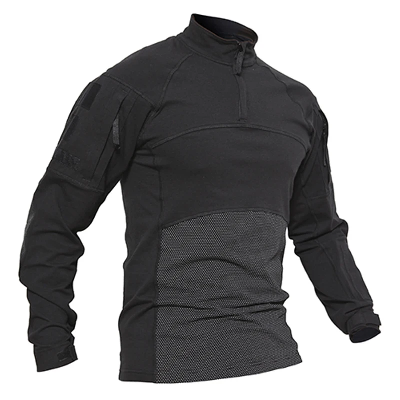 New Men Hiking Shirts Proven Tactical Clothing Hunting Uniform CP Camouflage Airsoft Hunting Suit Breathable Work Clothes