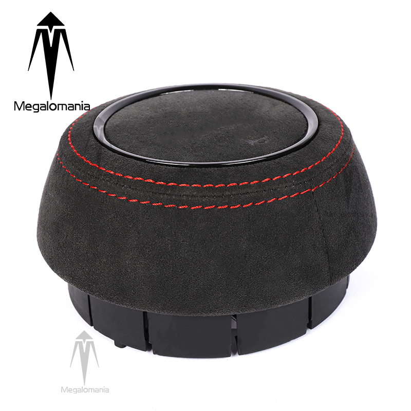 Fit For Audi A3 A4 A5 S3 S4 S5 RS3 RS4 RS5 B8.5 8P 8V B9 C7 A6 A7 RS6 RS7 Leather/Alcantar-a Steering Wheel Horn Plastic Cover
