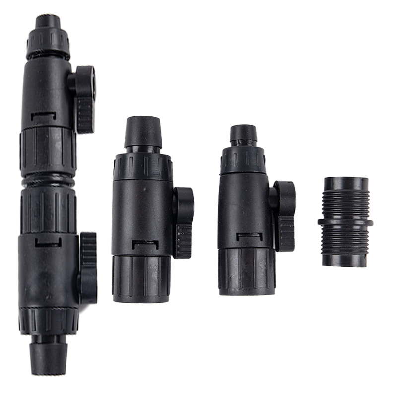 Aquarium 12/16mm Double Tap Quick Release Connector Fish Tank Hose Pipe Valve Aquarium Filter Connector Accessories acuarios