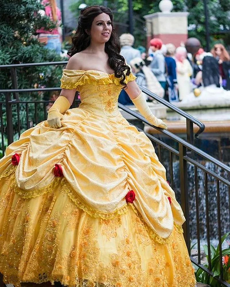 Princess Quinceanera Dresses 3D Floral Appliques Lace Ball Gown Sweet 16 Dress Off Shoulder Ruched gold corset Prom Masquerade Dress 2024