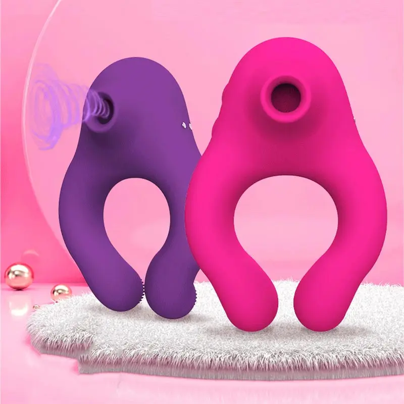 Hand Free Erotica Gadgets For Men Without Hands Penis Ring Blocker Wearable Nipple Nipple Couple's Ring Women Vibrator Hand