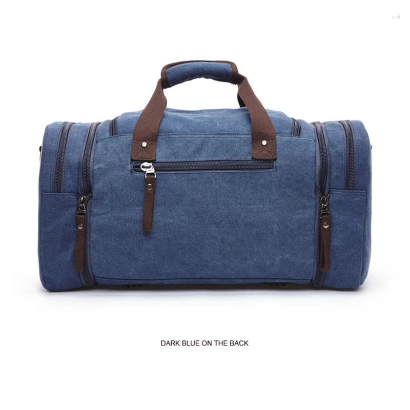 Duffel Bags Travel Totes Handbag Large Capacity Canvas Military Sports Bag Gym Fiess For Man Business Suitcase Lage Shoulder