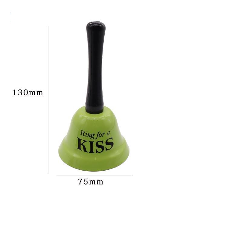 Handheld Colored Metal Sex Funny Ring Bell For Valentine Party Service Bar Cafe Bachelor Party Ringing Bell Desktop Decorations