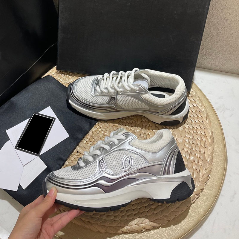 Womens Sneaker Lace-Up Dress Shoe Designer Breathable Platform Heels Outdoor Casual Shoe Trainer Sport Shoe Running Basketball Soccer Hiking Shoe Girl Leisure Shoe