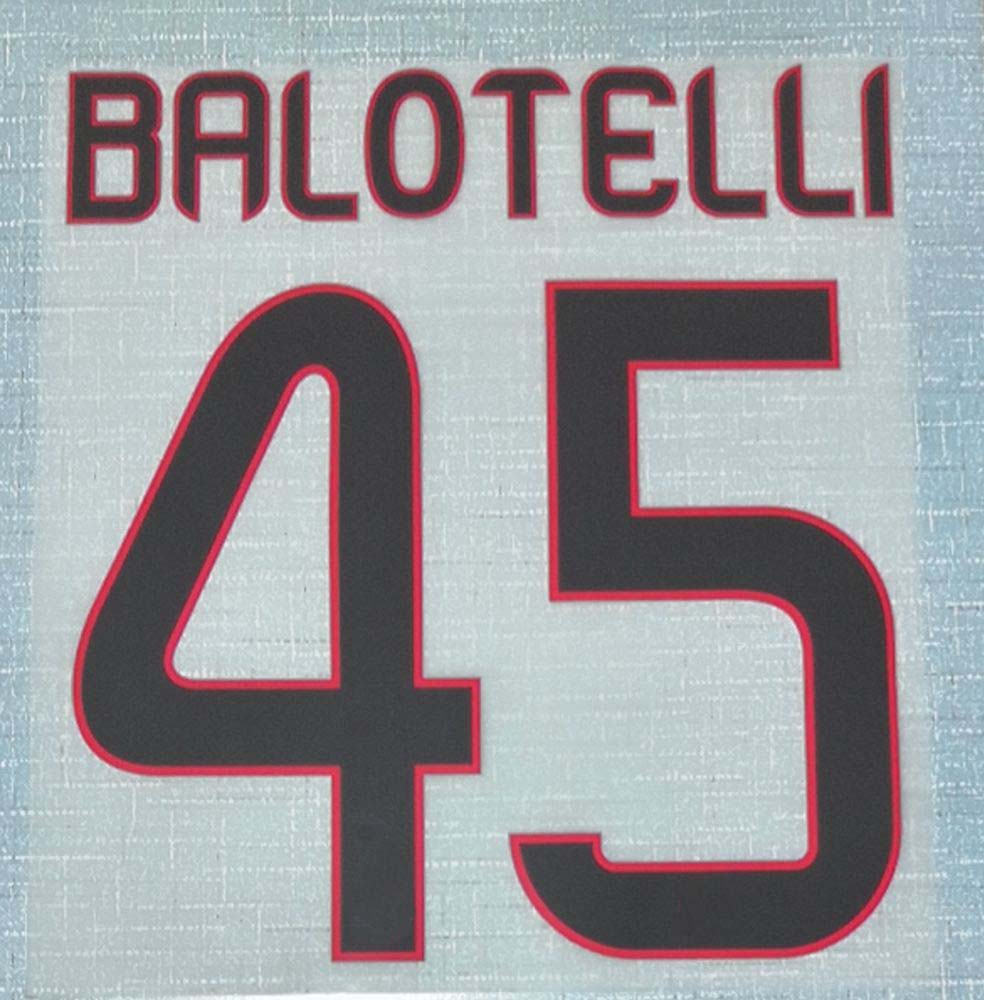 13-14 KAKA BALOTELLI EL SHAARAWY nameset patch
