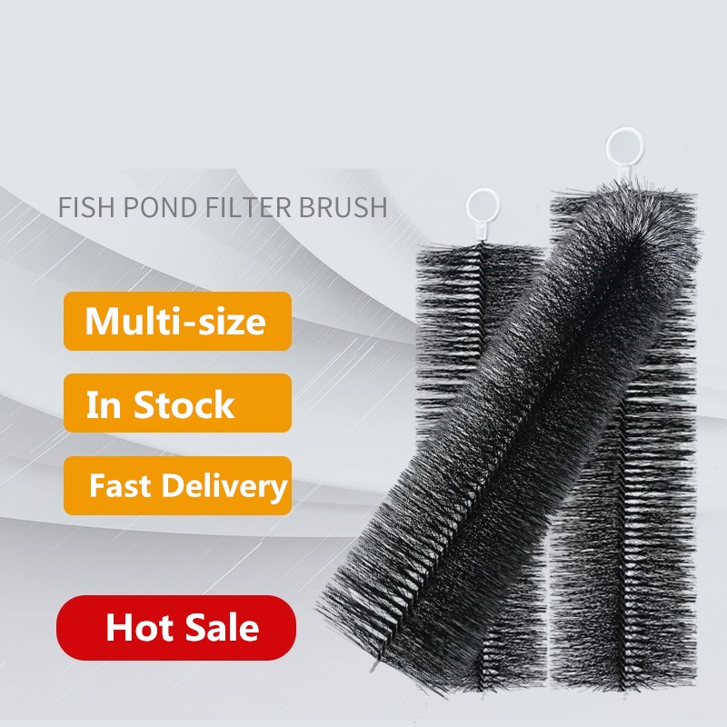 10pcs 30/40/50cm Koi Fish Pond Filter Brush High-density Brush Replacement Filtration System Aquarium Fish Tank Cleaning Tools