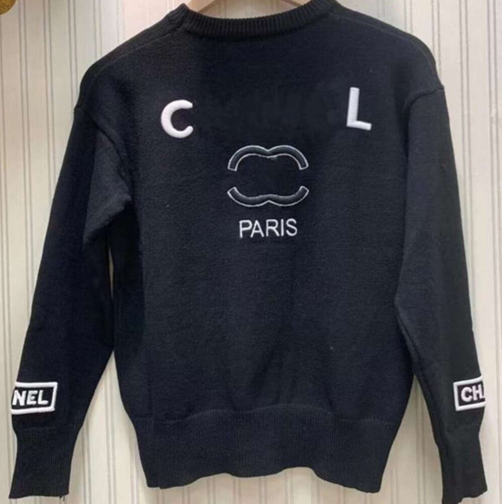 Fashion Womens Luxury Sweater Brand Ch Sweatshirts Woman Channel Pullover Letter CC Loose Oversize Knit Long Sleeve Female Ladies Tops