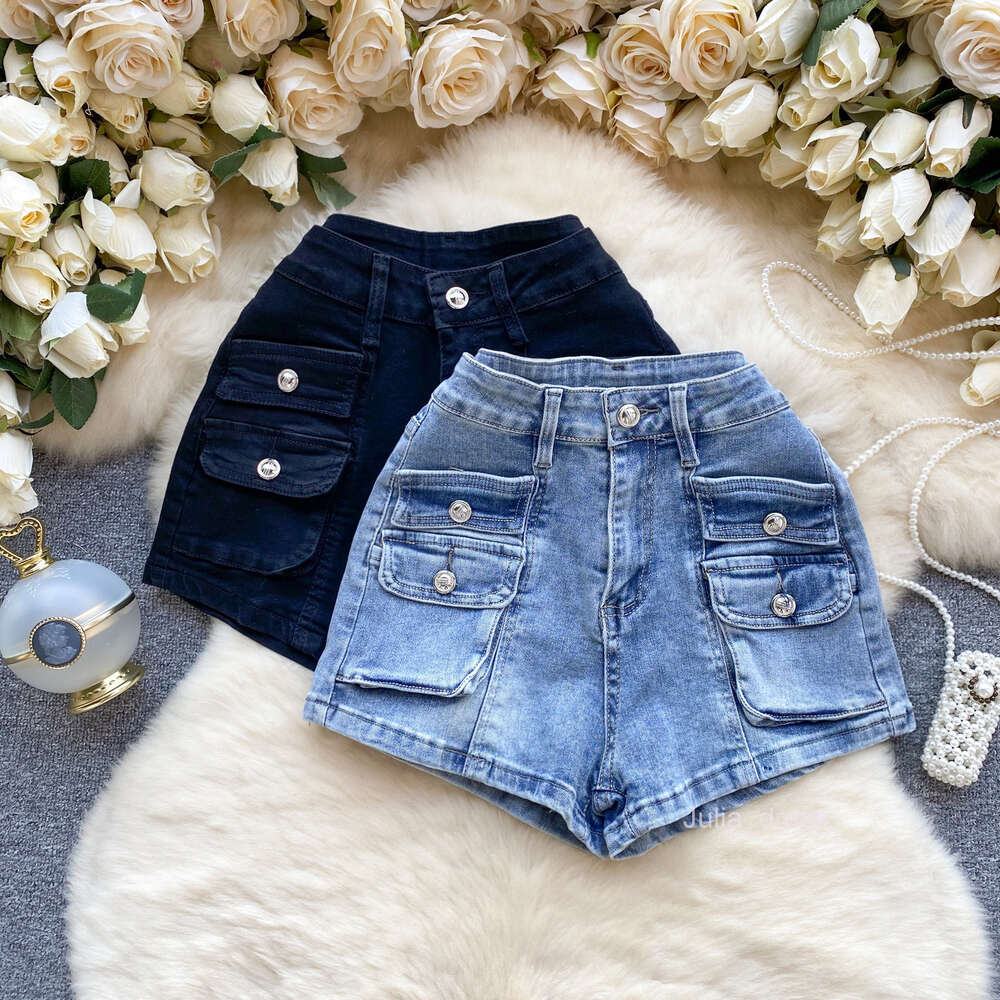 Wind jeans for women in summer small stature high waist slim appearance long legs versatile design spicy girl pants