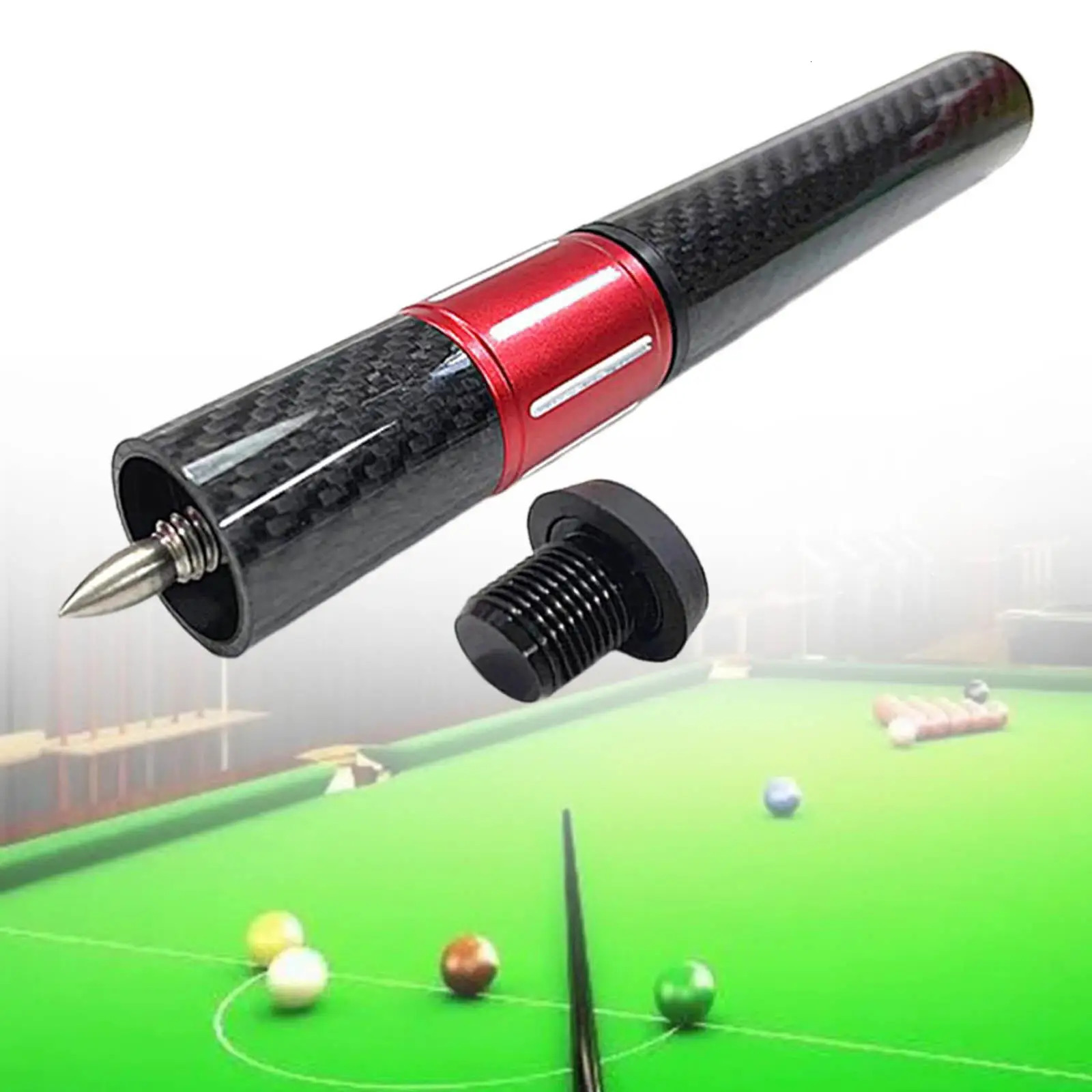 Pool Stick Extension Billiards Pool Cue Extension Billiards Accessory Pool Cue Extender Cue End Extenders for Games Home 240531