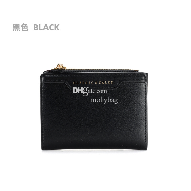 Designer Women's Advanced Card Retro Multi functional Wallet Small and Exquisite Ultra thin Card Clip ID Card Zipper Fashion Wallet