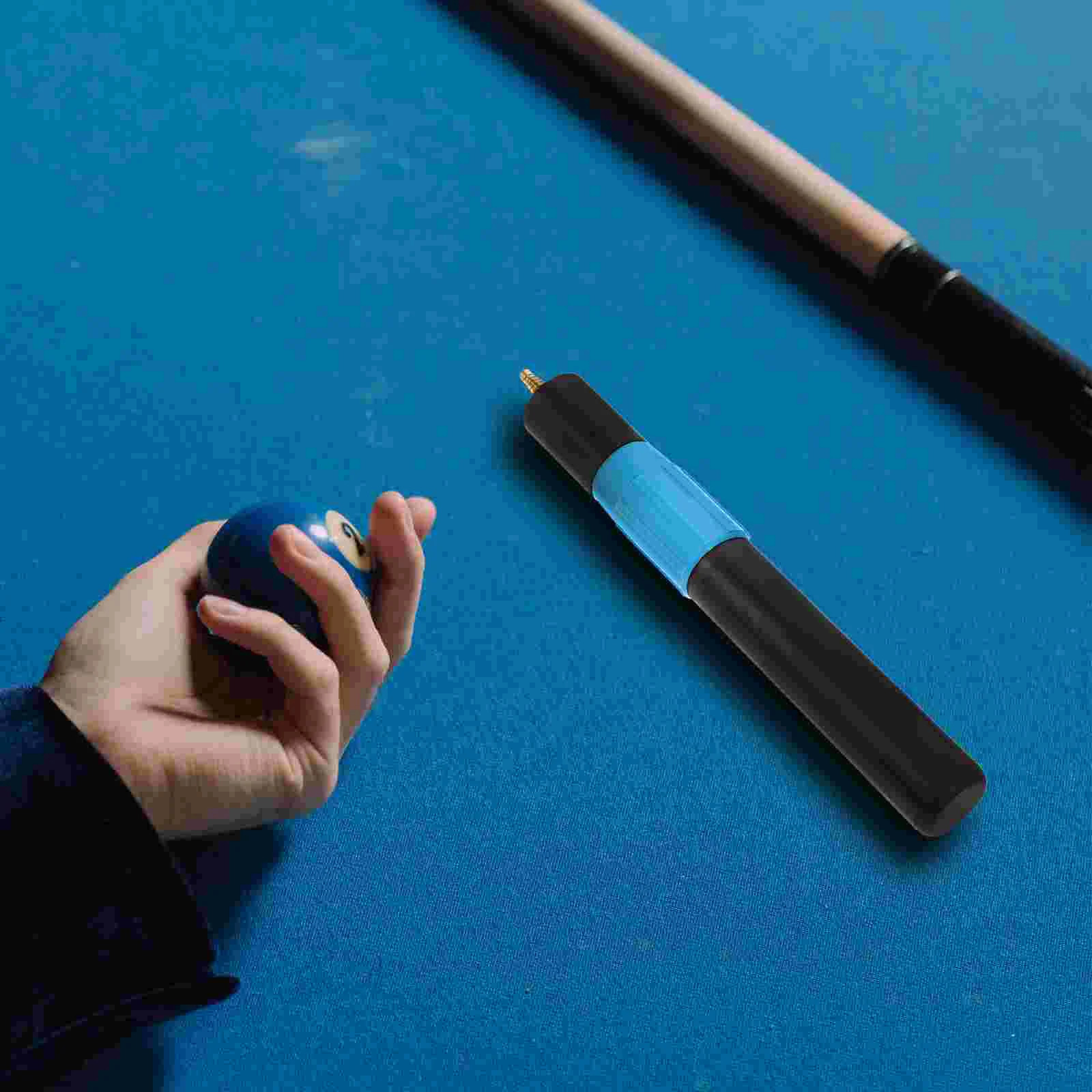 Pool Cue Extender Billiard Extension Handle Bumper Sticks Snooker Billiards Accessories Extending Portafilter Rod 240531