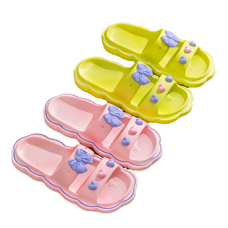 color women's wear Solid outdoor breathable home slippers for comfort cuteness with a soft thick sole and exposed toe flip p Lhshoe comt nd