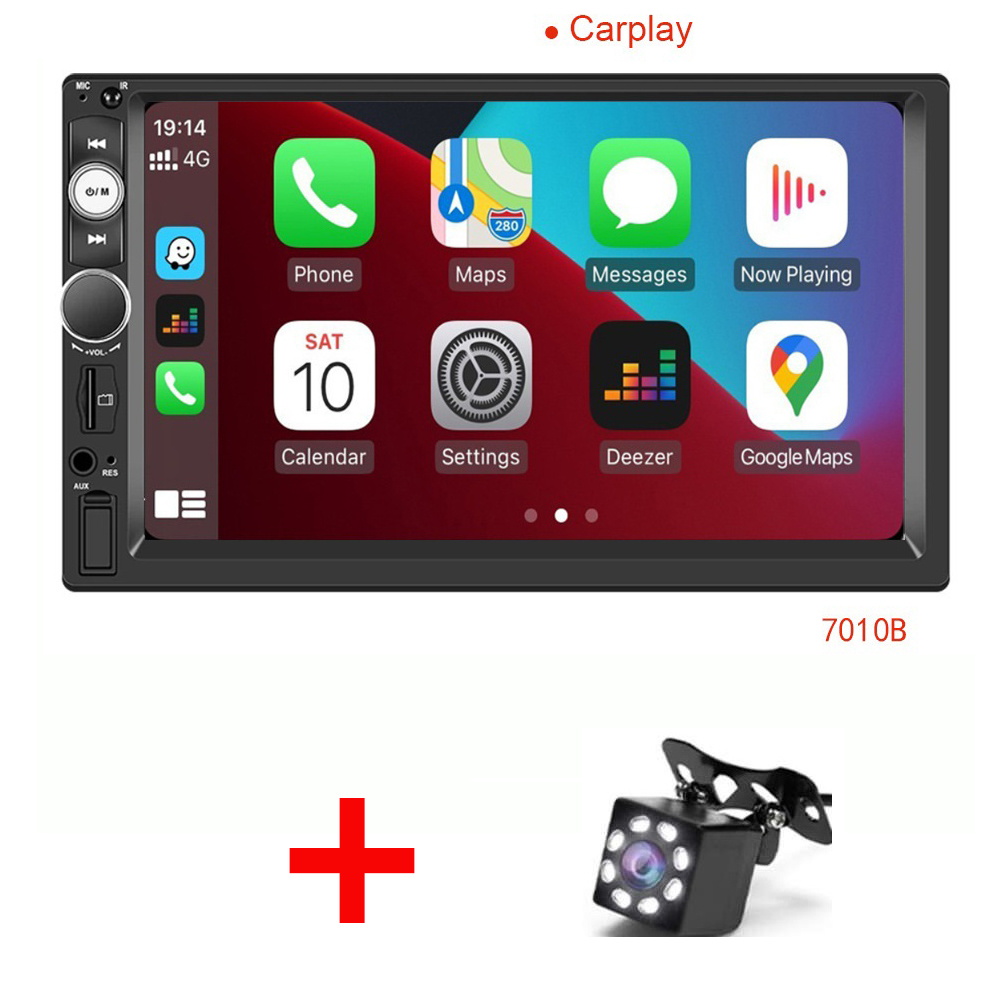 Carplay Android Auto Car Radio 2 Din Multimedia Video Mp5 Player 7inch Touch Screen Bluetooth with Remote Control Car dvd