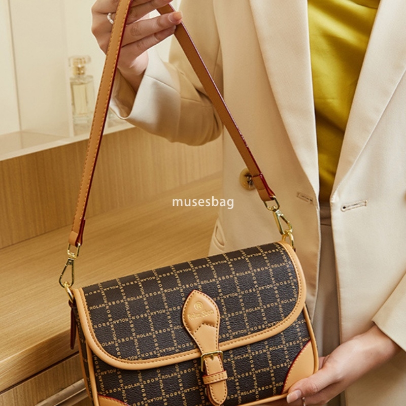 New style messenger bag fashionable crossbody bag waist bag ins trendy casual single shoulder chest bag wide shoulder strap bag women's bag