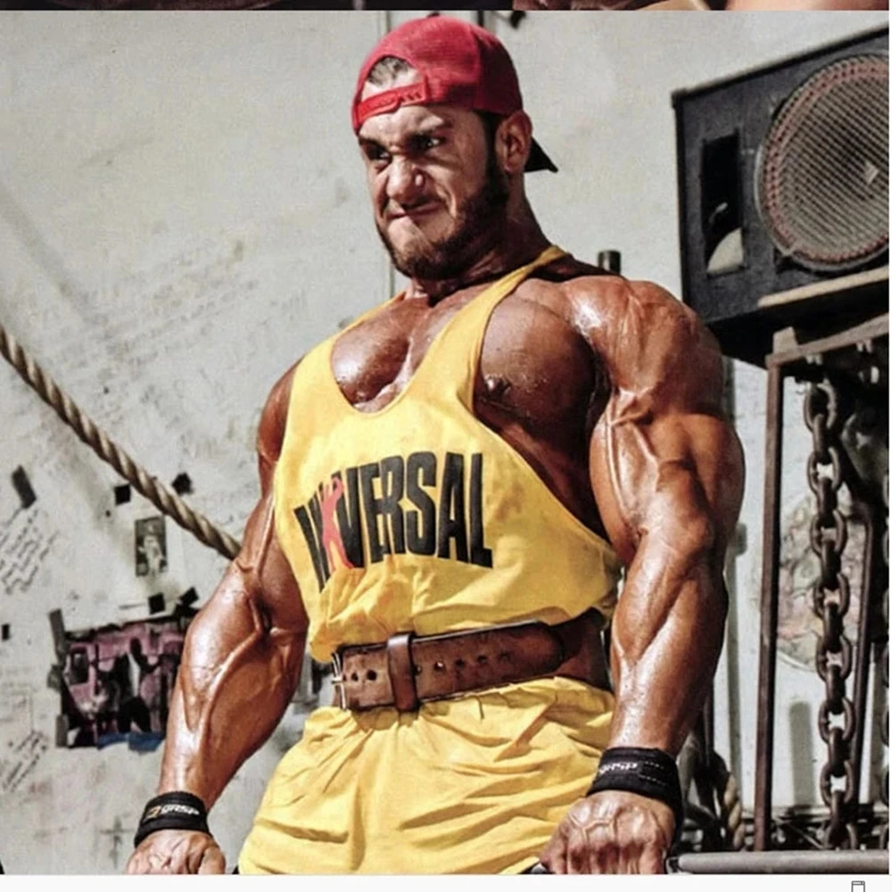 Bodybuilding Man Tank Top Casual Letter Print Gym Men Vest Crop Debardeur Homme Fitness Cloth Undershirt Singlet Sweat for Male 240527