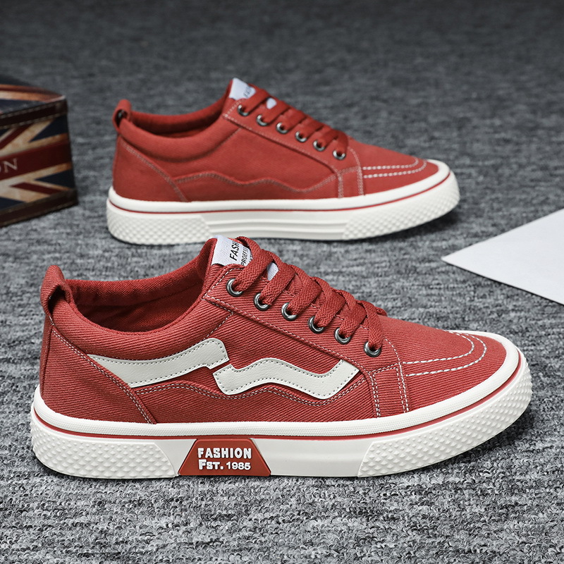 2024 Canvas new summer for anti slip sports board trend versatile and breathable youth casual men's shoes Lhshoe