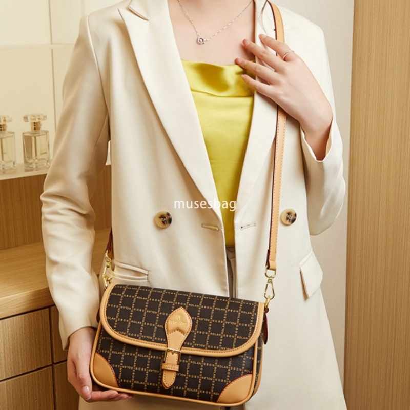 New style messenger bag fashionable crossbody bag waist bag ins trendy casual single shoulder chest bag wide shoulder strap bag women's bag