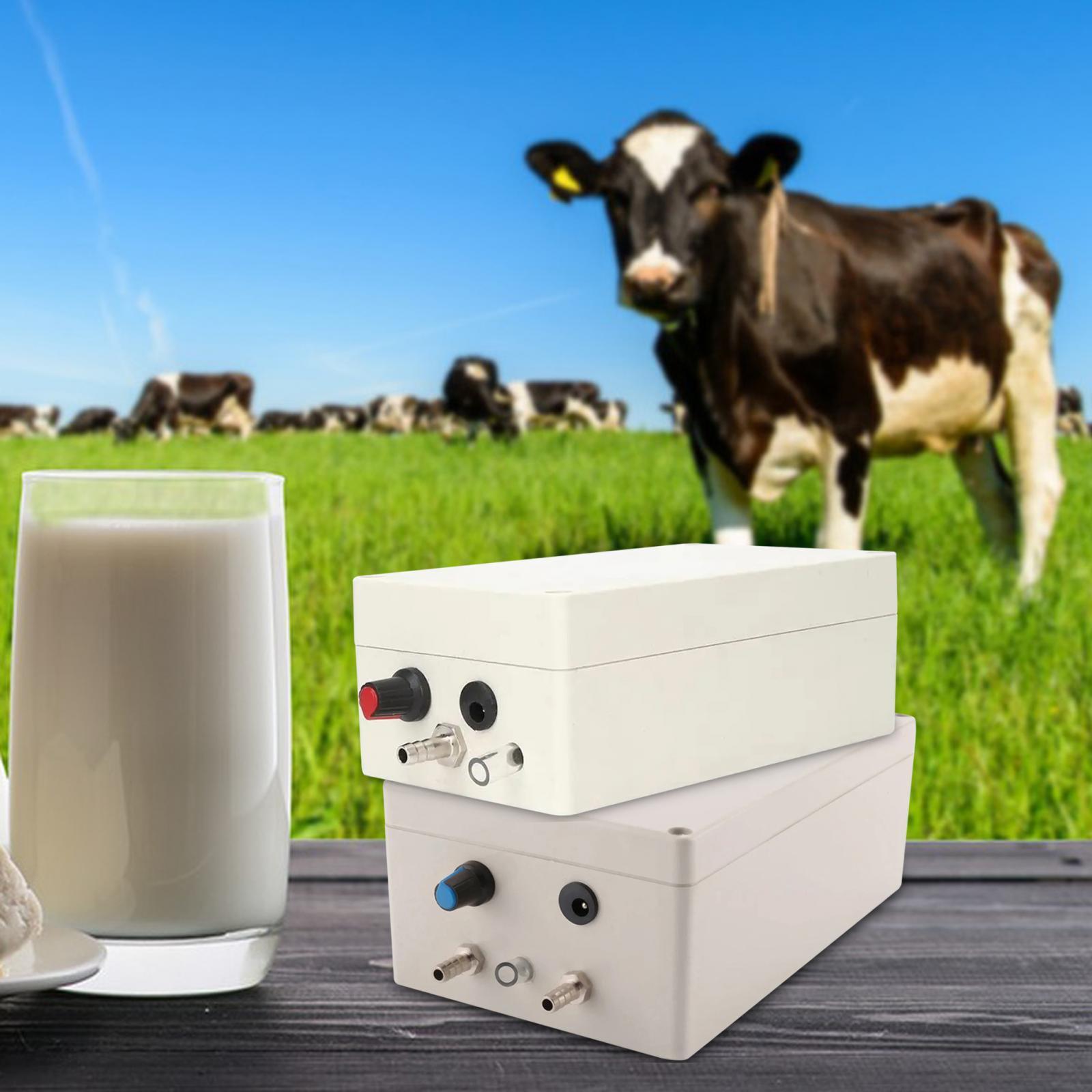 Milking Host Machine Fast Heat Dissipation Easy to Install Stable Sheep Milking Machine for Horses Sheep Donkeys Cattle Milking