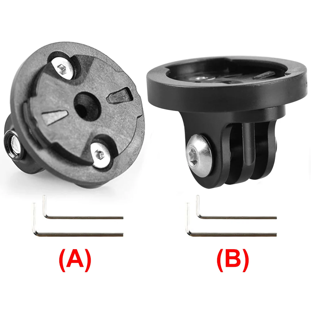 Bicycle Camera Light Mount Cycling Front Light Bracket Camera Stand Bike Computer Holder Adapter Aluminum Alloy for Garmin GOPRO