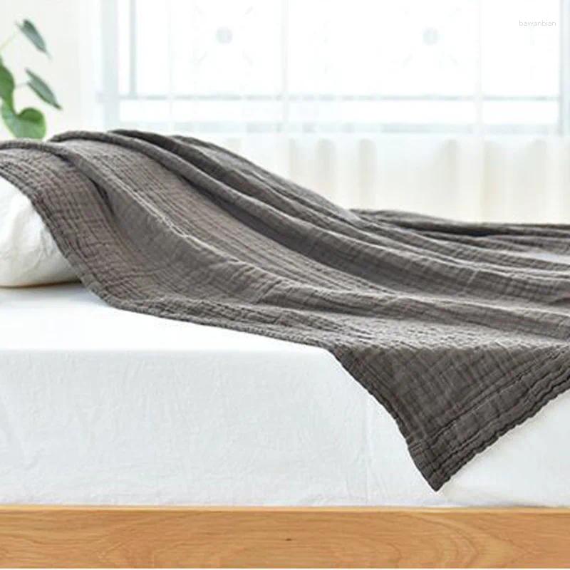 Blankets Mus Throw Cotton Blanket Soft Bed For Adults Baby Lightweight Breathable All Season Gauze