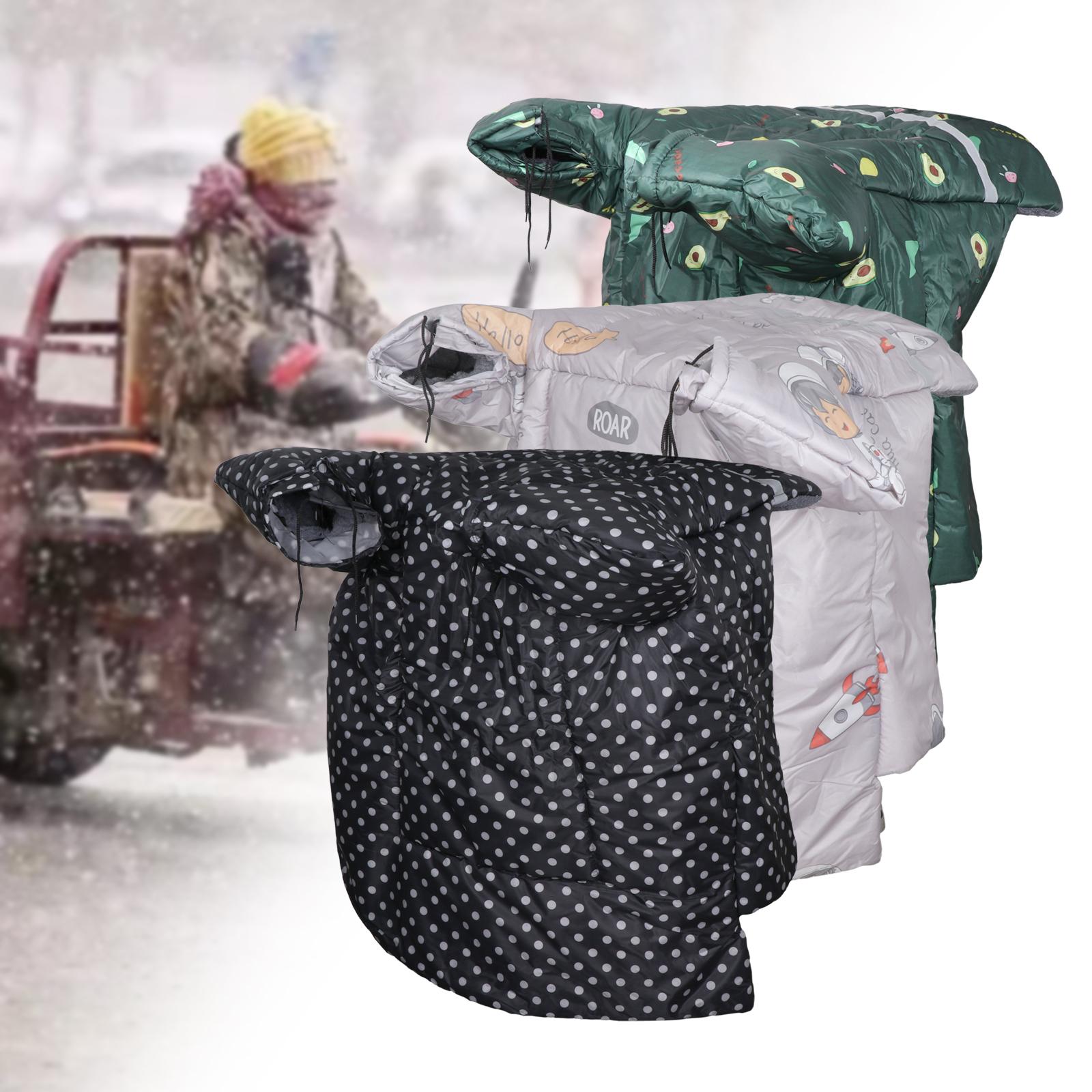 Electric Tricycle Windshield Quilt Blanket Rain Cover Leg Warmer Windproof Cover for Tricycles Winter Night Outdoor Cycling