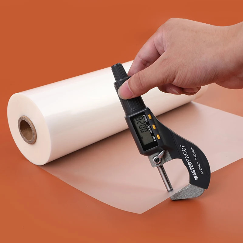 1 Roll Satin Matt Glossy 220mm x100M 25Mic 27Mic 28 Mic 1 Core Laminating Films Bopp for Roll Laminator. 240523