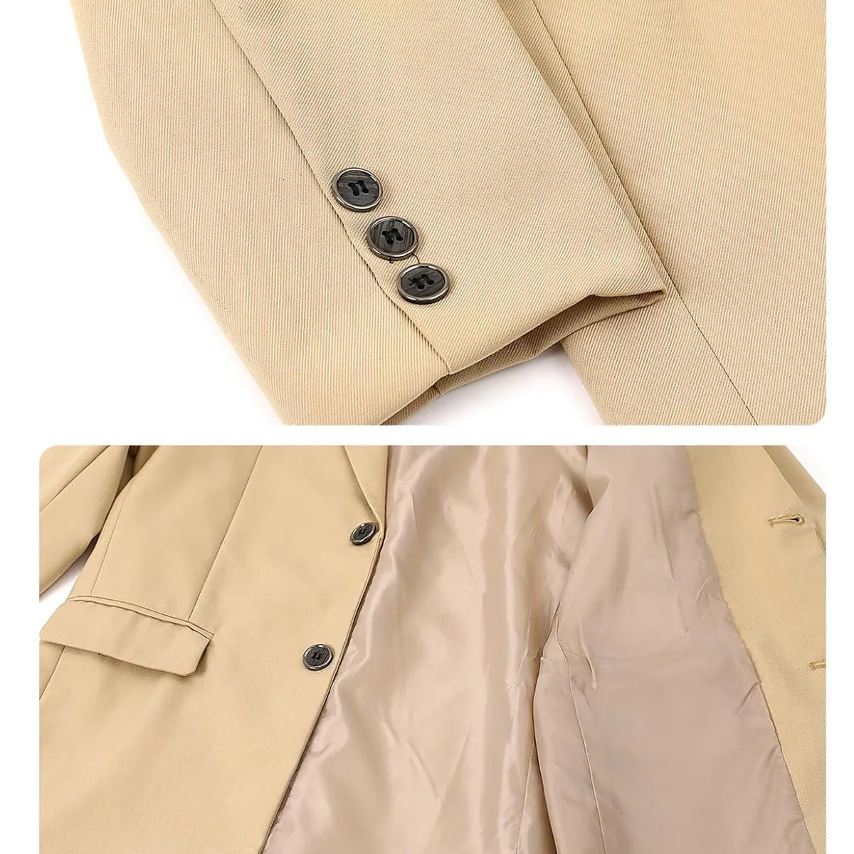 Kids Blazer Boys Easter Outfit Wedding Suit Formal Solid Jacket Teenager Gentleman Birthday Party Gift Performance Clothing Set 240531