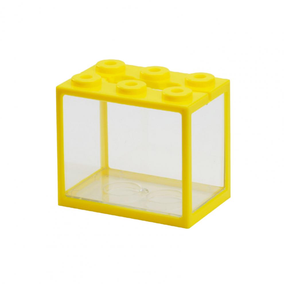 Mini Fish Tank Transparent Pet Box Compact Create Vitality Cute Desktop Fish Tank Table Baby Turtles Raising Box