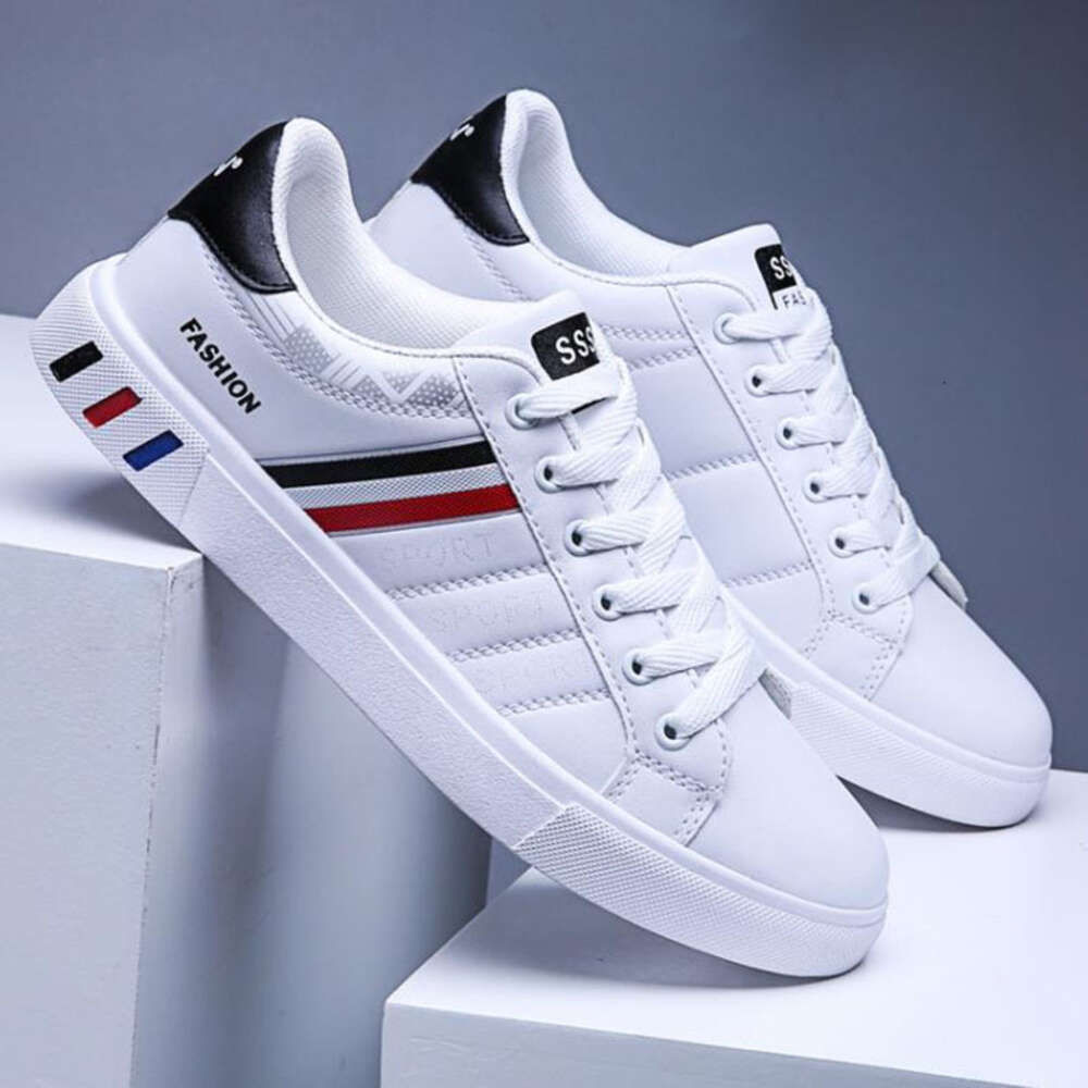 Men 2024 White Vulcanized Sneakers Boys Flat Comfortable Shoes Man Chaussure Homme Deporte Zapatillas Hombre 2b878