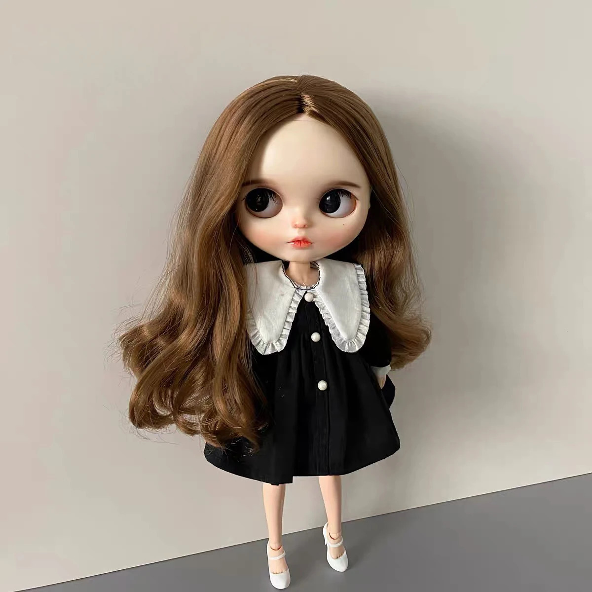 Ob24 Doll Clothes Fit For Blythe Azone Ymy Doll Fashion Color Dress Dress Up Doll 240531