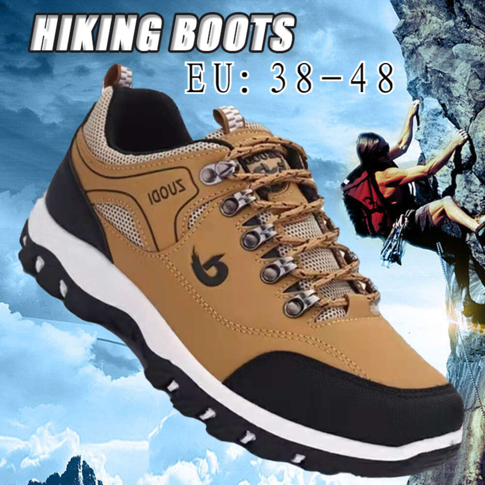 Ddmysports New Men S Large Outdoor Iking Mountaineering Camping Running Jogging Shoes Waterproond Anti Slip Fashion OUTDOOR